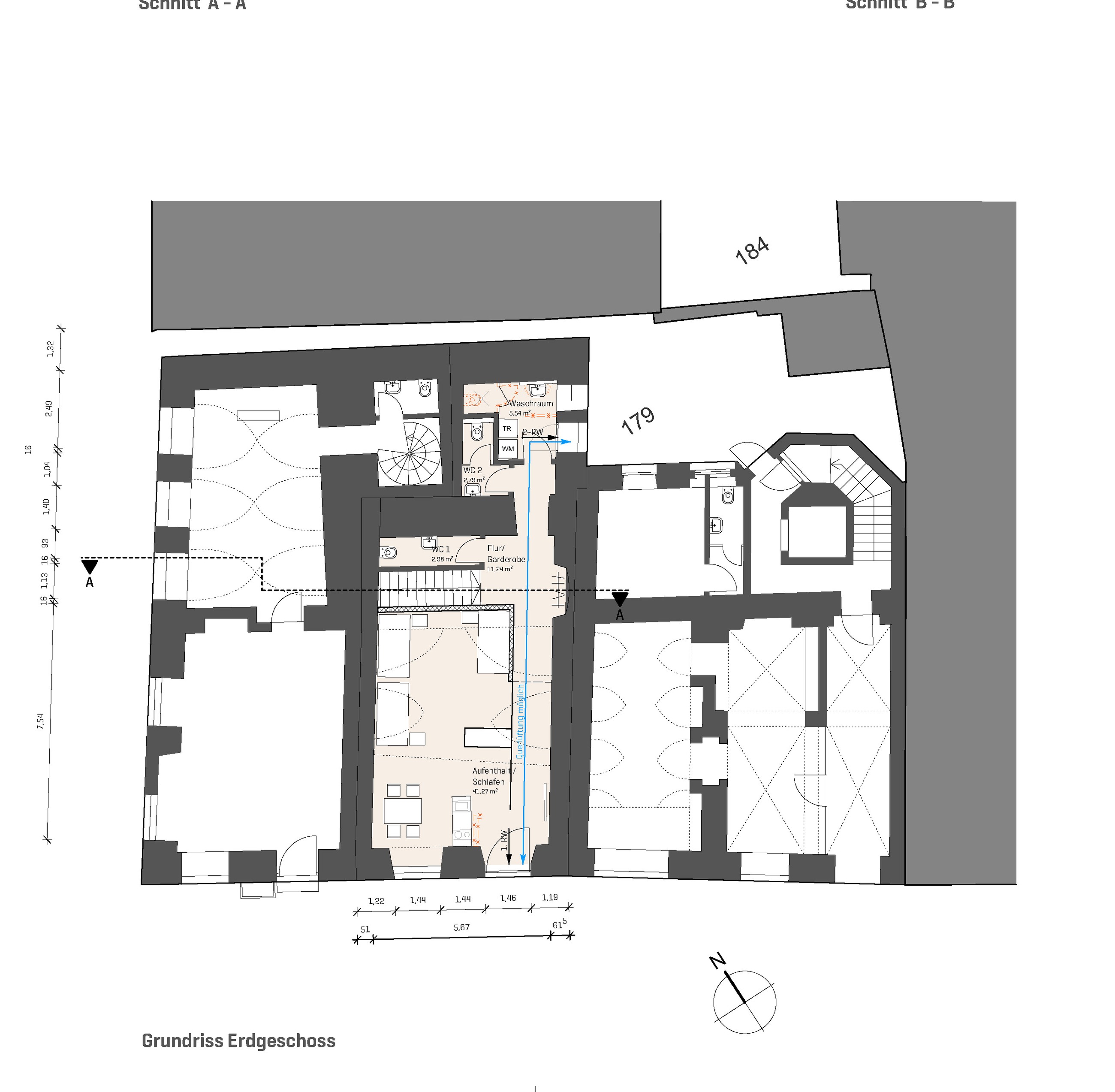 Grundriss Erdgeschoss