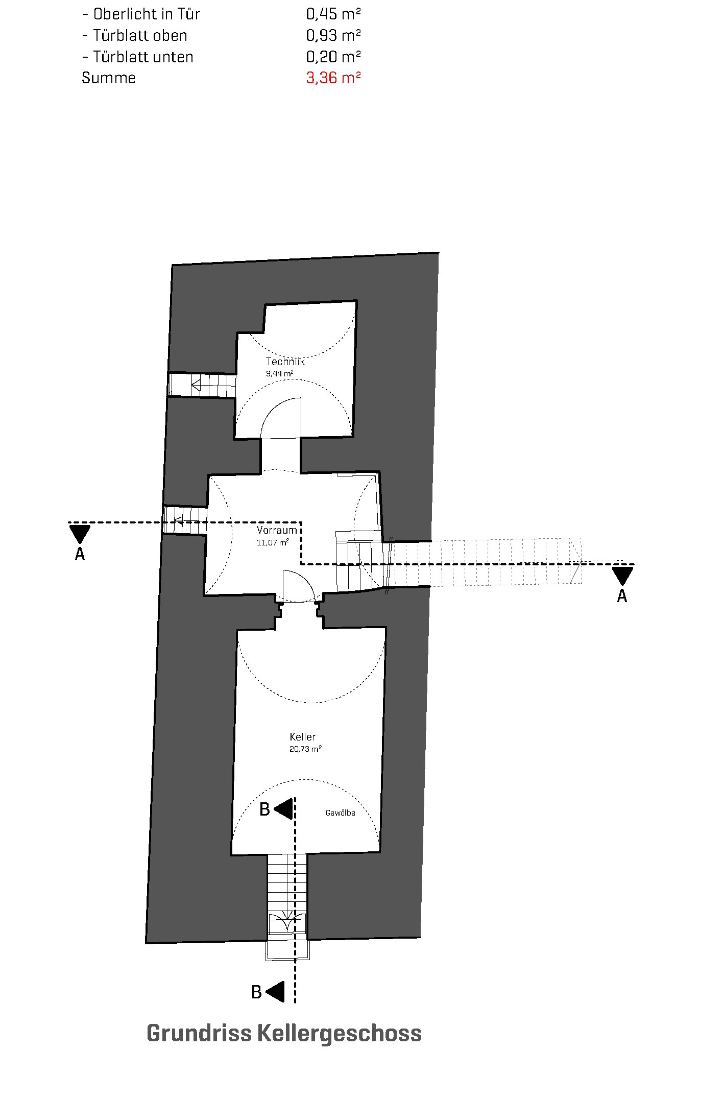Grundriss Kellergeschoss